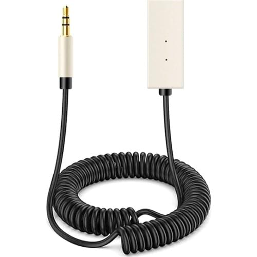 Bluetooth Transmitter Bluetooth Receiver 5.0 Car Aux 3.5 mm Jack USB Bluetooth Audio Cable for Car Speaker Headset