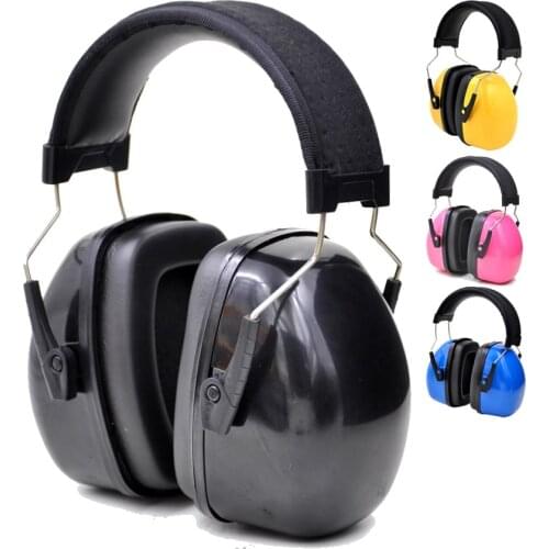 New Color Head Earmuffs Anti-noise Ear Protector For Kids/Adults Study Work Sleep Hearing Protection With Adjustable Headband