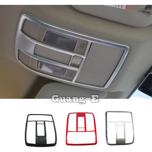 For Mazda CX-5 CX5 2012 2013 2014 2015 2016 Car Body ABS Chrome Front Inner Rear Tail Read Reading Switch Light Lamp Frame Trim