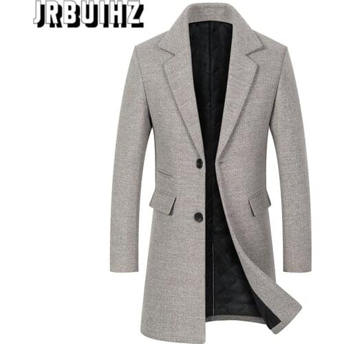 JRBUIHZ Mens Long Coats