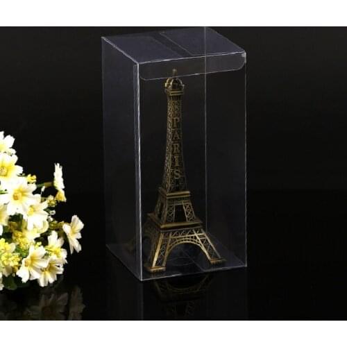 New Clear Pvc Gift Boxes Transparent Display Box Packing Wedding Christmas Favor Chocolate Candy Apple Gift Favor Caandy Box