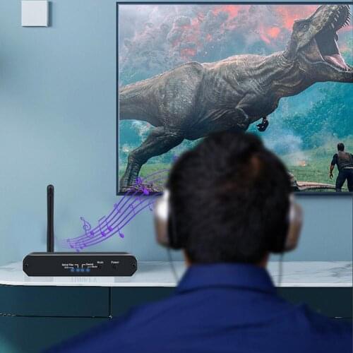 Optical Fiber Coaxial Bluetooth 5.0 Receiver Transmitter Digital Signal Adapter