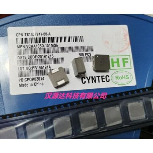 Original new 100% VCHA105D-101MS6 high performance vehicle integrated high current inductance 1050-100UH 2.8A 55V
