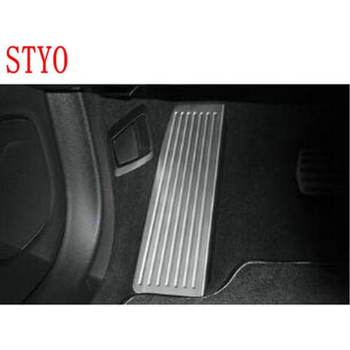 STYO Car Stainless Steel Footrest Rest Pedal Cover for VOLVO XC60 2018