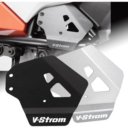 CNC Motorcycle V STROM 1050XT Accessories Right side brake lines protect FRAME COVER PROTECTORS For SUZUKI VSTROM 1050 2020 2021