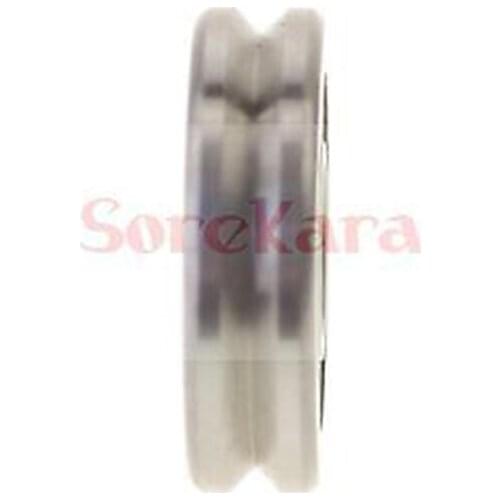 10*30*8mm V Groove width 3.5mm Guide Pulley Sheave Sealed Rail Bearing V6000ZZ
