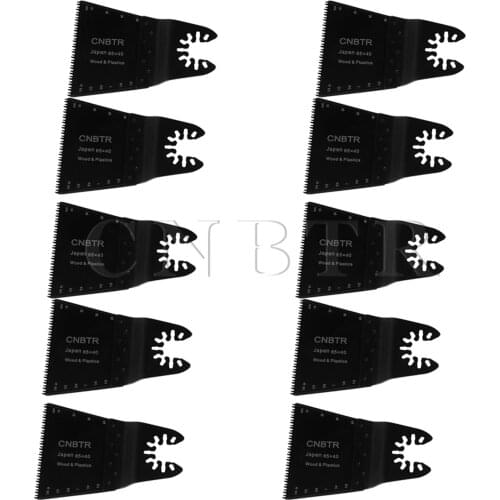 10x CNBTR Japanese Tooth Shape Oscillating Quick Release Saw Blade