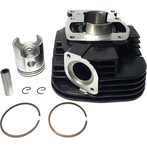 56mm Cylinder Head Piston Ring Pin Full Set For Suzuki TS125 2 Stocks 125cc TS 125