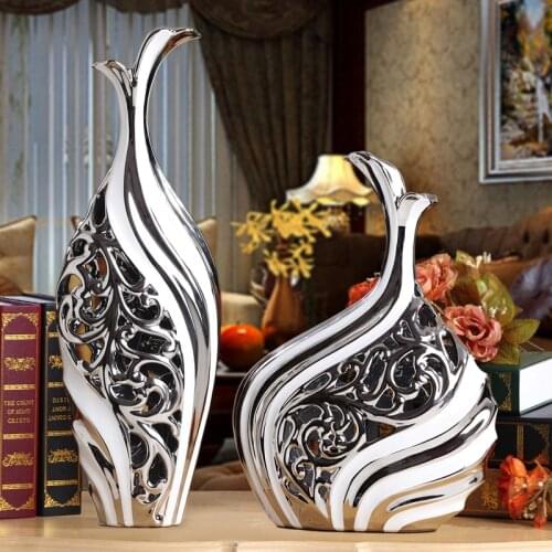 Home decoration accessories television cabinet living room entrance Home Furnishing wine pottery modern minimalist style