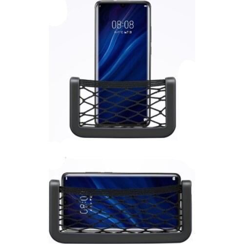 Car Paste Net Pocket Phone Holder for Peugeot 206 207 208 301 307 308 407 408 508 607 2008 3008 4008 5008 RCZ