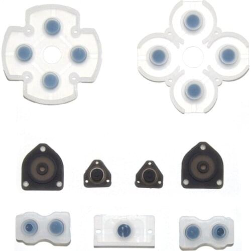 For PS4 conductive rubber Soft Rubber Silicon Conductive handle button Pad for Controller Replacement for Sony Playstation 4