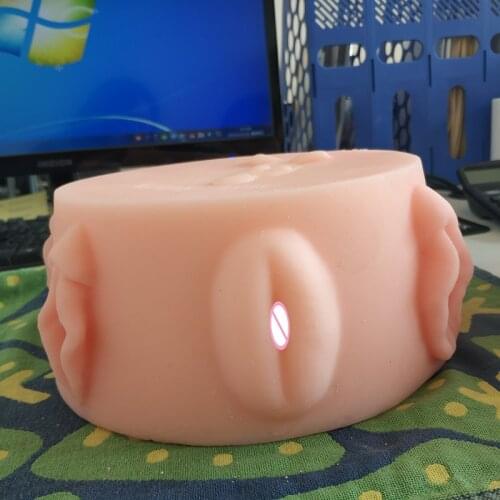 Male masturbation toys, 6 vaginas + 1 anal c, 3D silicone sex toys, sexy, gift cakes, cats in adult male sex shops