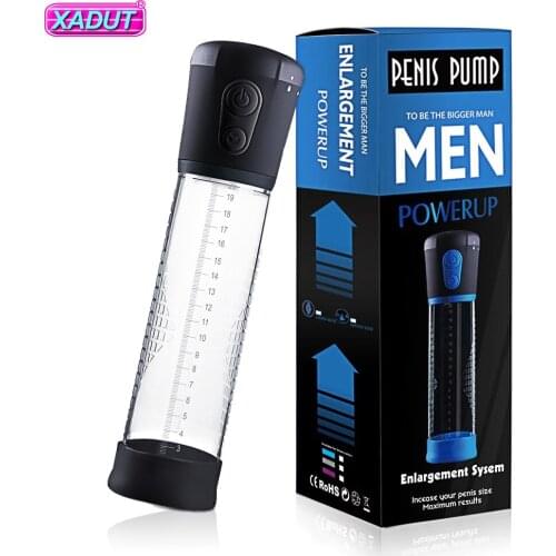 Enlarge Penis Pump for Men Acuum Pump Masturbator Penis Extender Sex Toy For Adult Male Ejaculation Delay Penis Enlargement