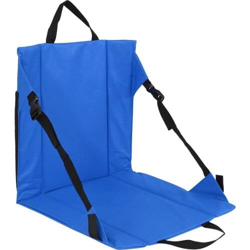 Portable Outdoor Folding Seat Cushion Chair Pad For Outdoor Camping Chair Picnic Stadium Bleacher Rugby Portable Sport Recliner