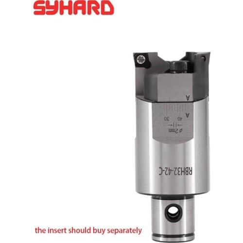 RBH40-55 Two Blade Adjustable Rough Boring Head For Deep Holes Inserts CCTM060204 CCTM09T304 CCMT120404