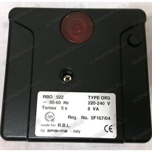 RBO522 control box RIELLO Light oil burner use controller OR3 controller made in italy