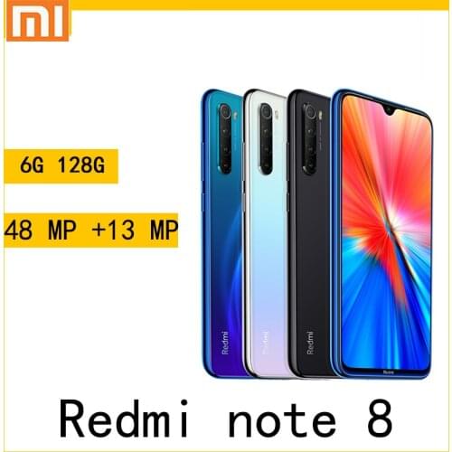 Xiaomi Redmi Note 8 smartphone global rom Snapdragon 665 48MP 4000mAh 18W Fast Charge