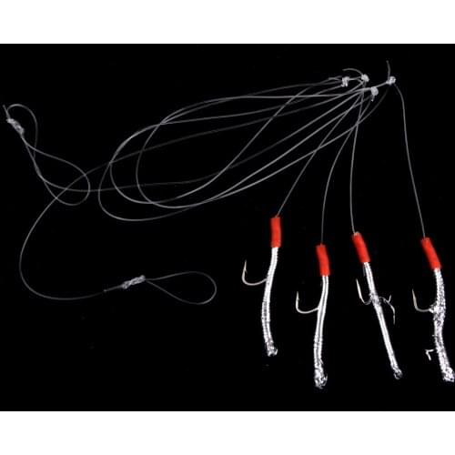 High Strength Saltwater Hooks 1/0# Sea Fishing Rigs set for Casting and Throwing Fishing Accessories