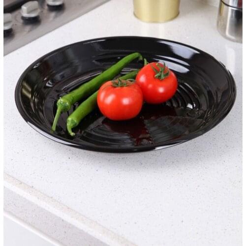Roasting Pan Enameled Stainless Steel Fireproof Non-Stick Base 24 cm Chestnut Roasted Pepper Tomato Vegetable Pan Made in Turkey