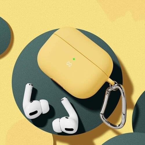 For Apple AirPods Pro Case Luxury Liquid Silicone Shockproof Armor Earphone Airbags For AirPods Pro Headphone Case XUNDD чехол