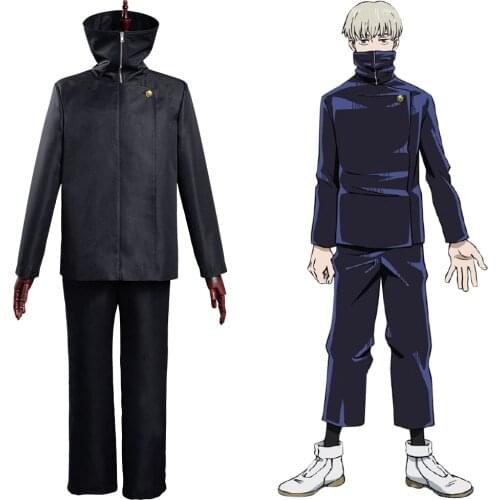 Jujutsu Kaisen-Toge Inumaki Cosplay Costume School Uniform Outfits Halloween Carnival Suit