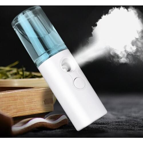 25ML Mini Nano Facial Sprayer USB Nebulizer Face Steamer Humidifier Hydrating Anti-aging Wrinkle Women Beauty Skin Care Tools
