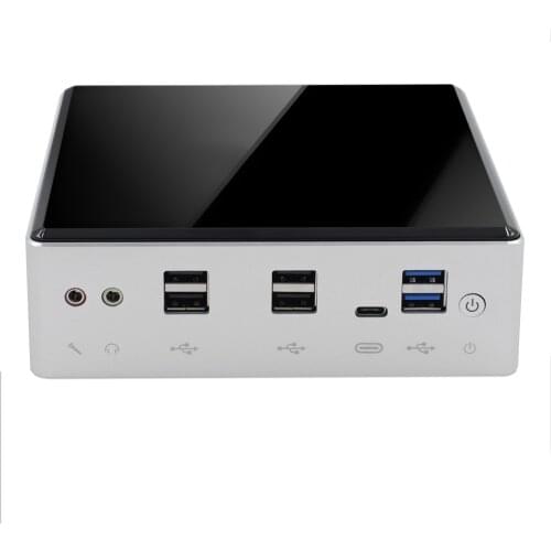Intel 10th i7 10510U Mini PC windows 10 i5 i3 dual LAN micro desktop computer with WIFI DP port office using