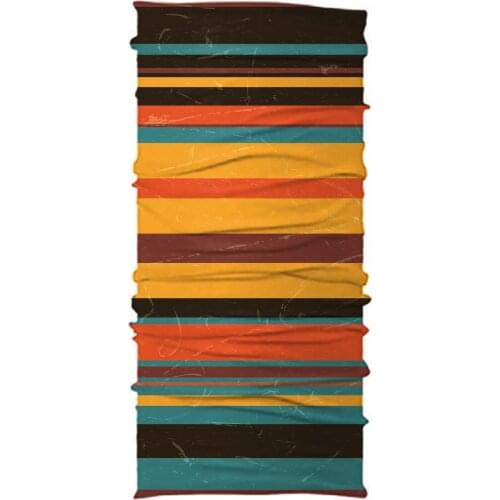 Necko Striped Color Buff Bandana Face Mask-DN345 460043598