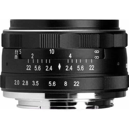 Meike MK-EM-50-2.8 50mm f2.8 For Large Aperture Manual Focus lens APS-C For Canon for EOS M1 M2 M3 Camera