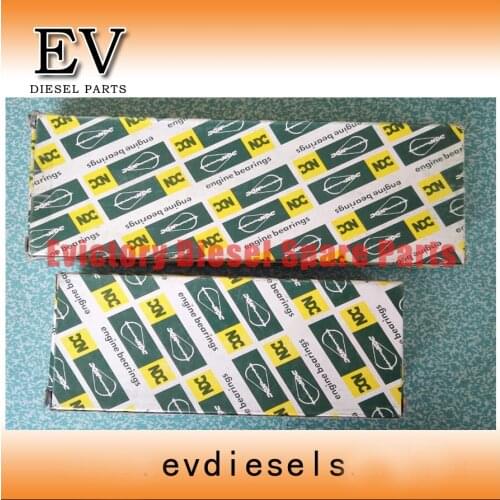 For Hyundai R380LC excavator D6AC main crankshaft bearing and connecting rod/con rod bearing