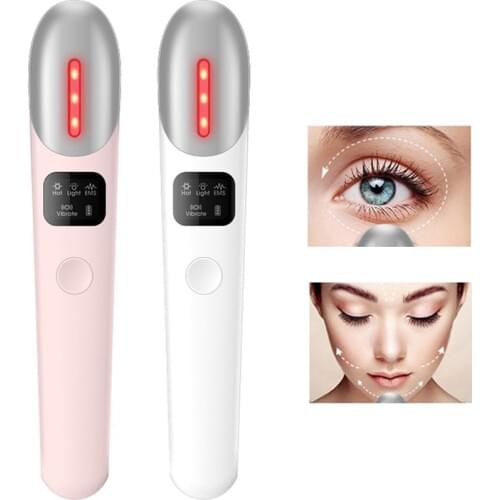 Portable Electric Eye Massager Facial Lifting Tighten Anti-aging Machine Wrinkle Removal Beauty Care Device for Lady