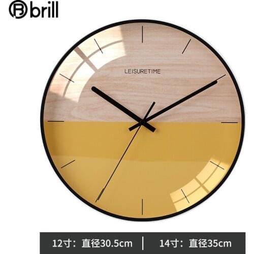 Luxury Fashion Wall Clocks Abstract Creative Metal Simple Silent Wall Clocks Nordic Style Living Room Simple Wall Clock 50