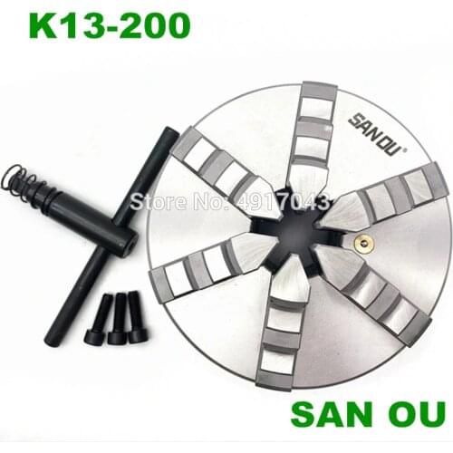 SAN OU K13-200 chuck/6-Jaw Self-center Chuck 6 jaw chuck/200MM manual lathe
