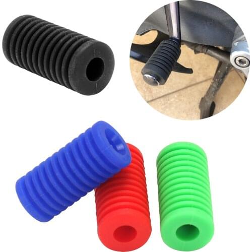 Left Shift Lever Silica Gel Pad For HONDA YAMAHA KAWASAKI SUZUKI Motorcycle Accessories Foot-operated The Pedal Silica Gel