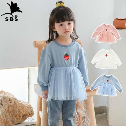 Springblossoms Long Sleeve Shirts For Girls