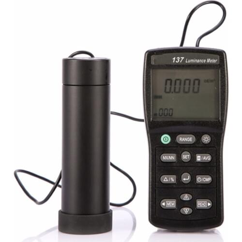 TES-137 Luminance Meter Dual Display, 4-digit LCD TES137