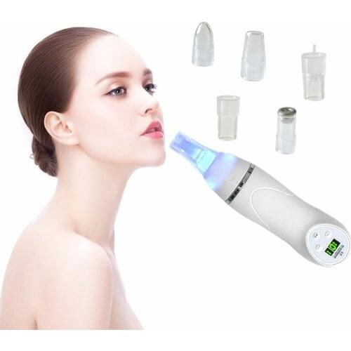Skin Care Pore Vacuum Blackhead Remover Acne Pimple Removal Vacuum Suction Tool Face Clean Facial Diamond Dermabrasion Machine