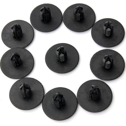 10Pcs Wheel Arch Lining Splash Guard Trim Clips 35mm For Renault Clio MK2 Scenic Megane