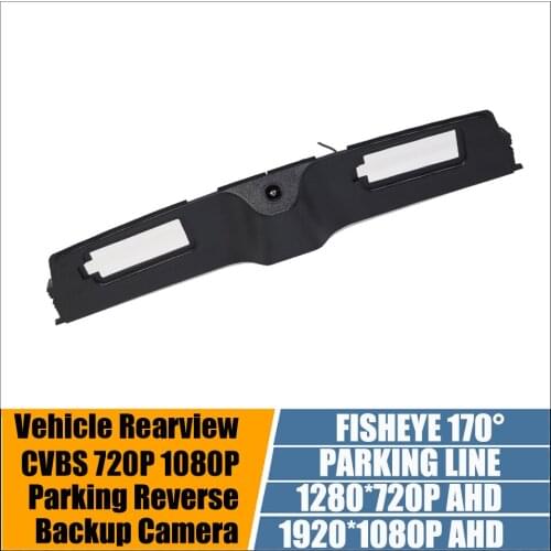 Vehicle Car Rear View Reverse Camera For Jeep Compass 2017 Auto Backup Parking Night Vision Guide LIine Wide Angle Waterproof