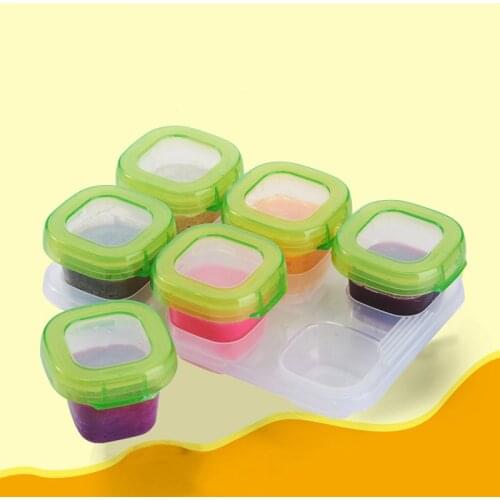 Baby Formula Dispenser Milk Powder Solid Food Distribute Container Infant Kids Feeding Portable Tableware Storage Box 1 Set