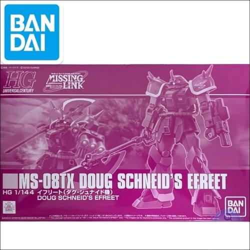 Original Gundam PB HG 1/144 Model MS-08TX DOUG SCHNEIDS EFREET SCHNEID ZEON TYPE Mobile Suit Assemble Model Action Figures
