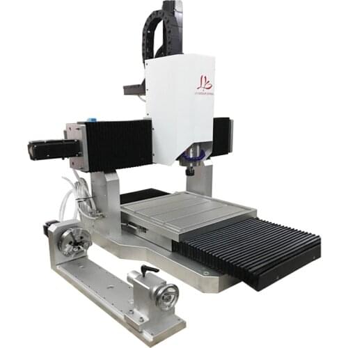 LY 4040 full cast aluminum 1.5KW CNC engraving machine engrave router 4 axis Step motor version Z axis height 250mm 220V 110V