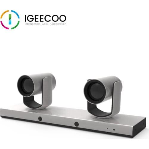 Voice Tracking Camera 72.5 Degree FOV Speaker Double Pan-Tilt H.265 from China manufacturer IGEECOO