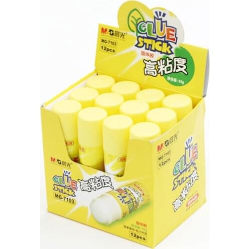 M&G 3pcs solid glue stick, 35g solid paste office glue, environmental protection non-toxic