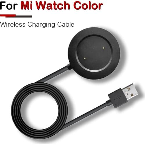 USB Magnetic Charger Cradle Fast Charging Dock Power Cable For Xiaomi Mi Watch Color Sports Smartwatch Adapter Accessories