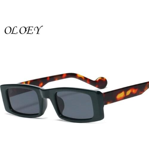 New Retro rectangular small Frame Sunglasses Womens fashion rectangular Sunglasses narrow edge glasses UV400 glasses women