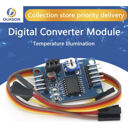 PCF8591 AD / DA Conversion of to Digital /Digital-to- Converter Module Temperature Illumination