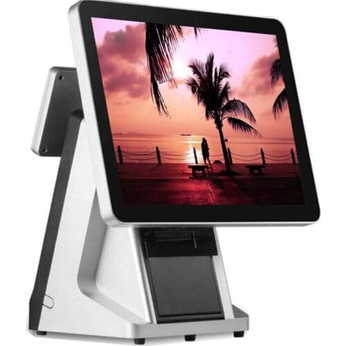 PC pos terminal retail supermarket cash register pos system with VFD 58mm printer Cash register