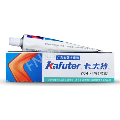 704 45g White RTV Industrial Adhesive Silicone Rubber Insulation Strong Resistance High Temperature Waterproof