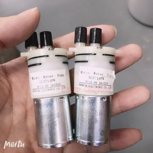 Micro DC12V DSL Diaphragm Self-Priming Water Pump Mini Vacuum Suction Pump Corrosion Resistant Pump Mute Pump